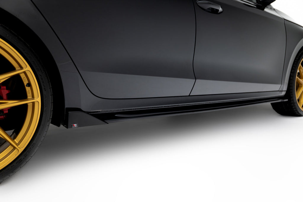 Maxton Design Difusores de taloneras laterales V.4 para Skoda Octavia RS Liftback / Combi Mk4 Facelift - imagen 3