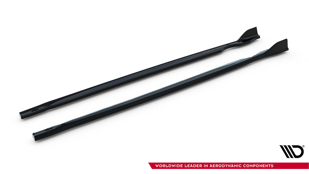 Maxton Design Difusores de taloneras laterales V.4 para Volkswagen Golf R Hatchback Mk8 / Mk8 Facelift - imagen 5