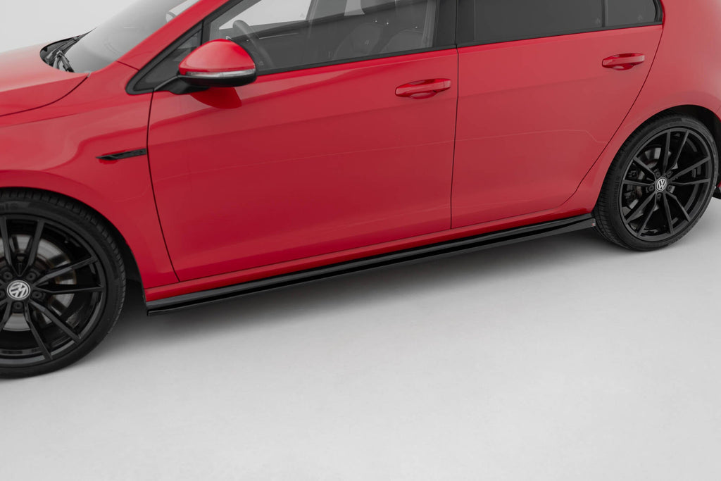 Maxton Design Difusores de taloneras laterales V.4 para Volkswagen Golf R / R-Line Mk7 Facelift - imagen 1