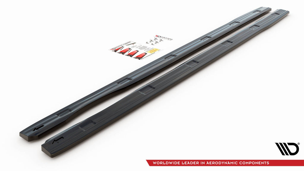 Maxton Design Difusores de taloneras laterales para Volkswagen Caddy Long Mk3 Facelift - imagen 5
