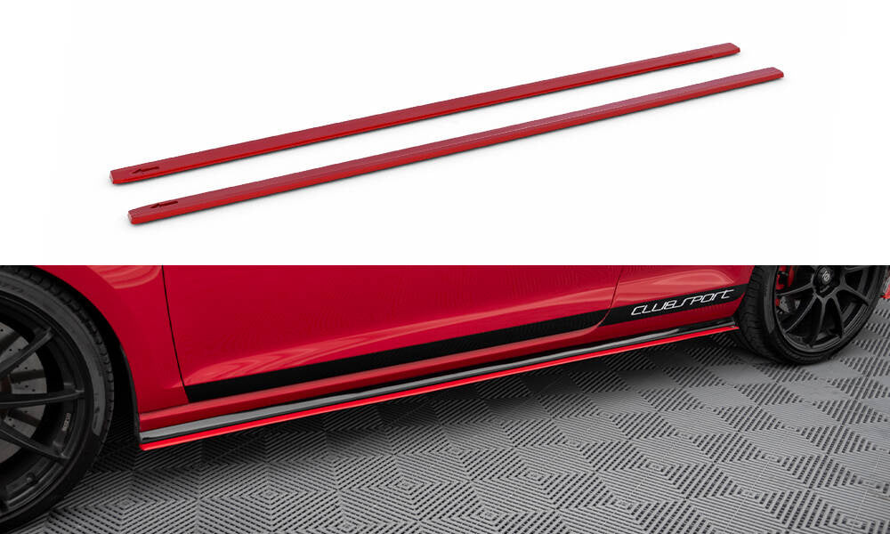 Maxton Design Difusores de taloneras laterales para Volkswagen Golf GTI Clubsport Mk7 - imagen 1