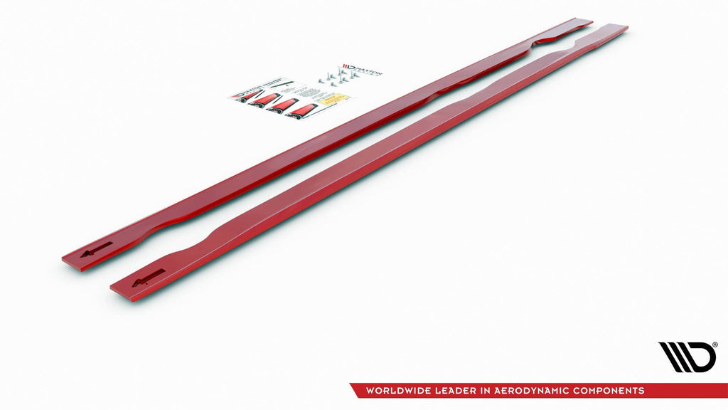 Maxton Design Difusores de taloneras laterales para Volkswagen Golf GTI TCR Mk7 - imagen 11