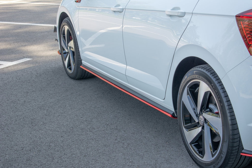 Maxton Design Difusores de taloneras laterales para Volkswagen Polo GTI / R-line Mk6 - imagen 2