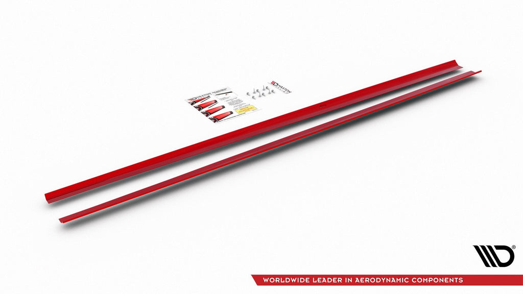 Maxton Design Difusores de taloneras laterales para Volkswagen Polo GTI / R-line Mk6 - imagen 4