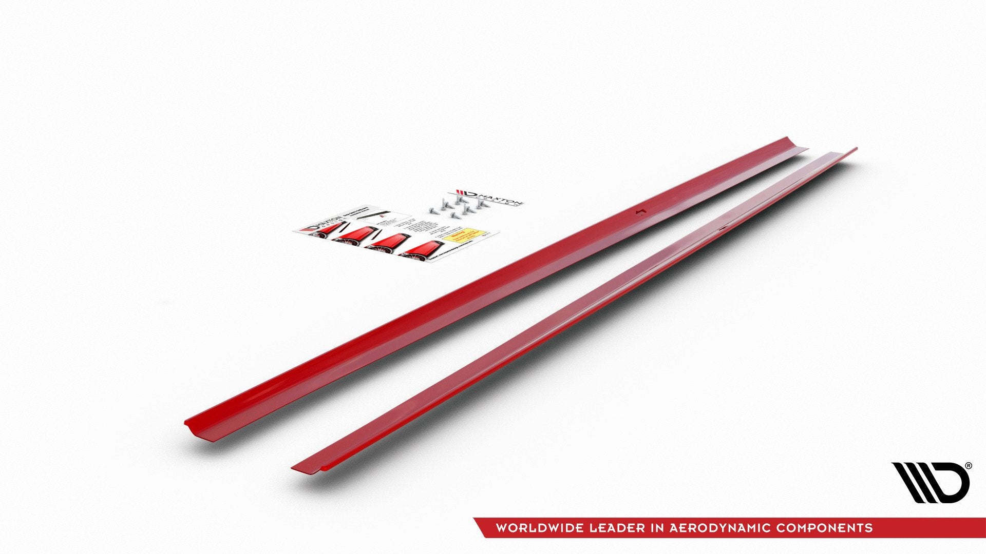 Maxton Design Difusores de taloneras laterales para Volkswagen Polo GTI / R-line Mk6 - imagen 5