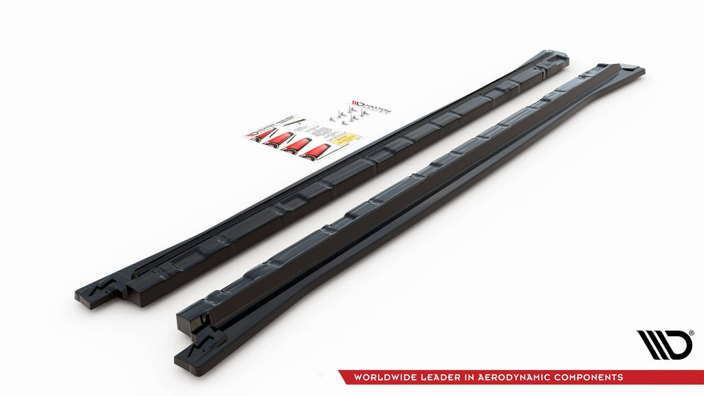 Maxton Design Difusores de taloneras laterales para Volkswagen Tiguan R / R-Line Mk2 Facelift - imagen 4