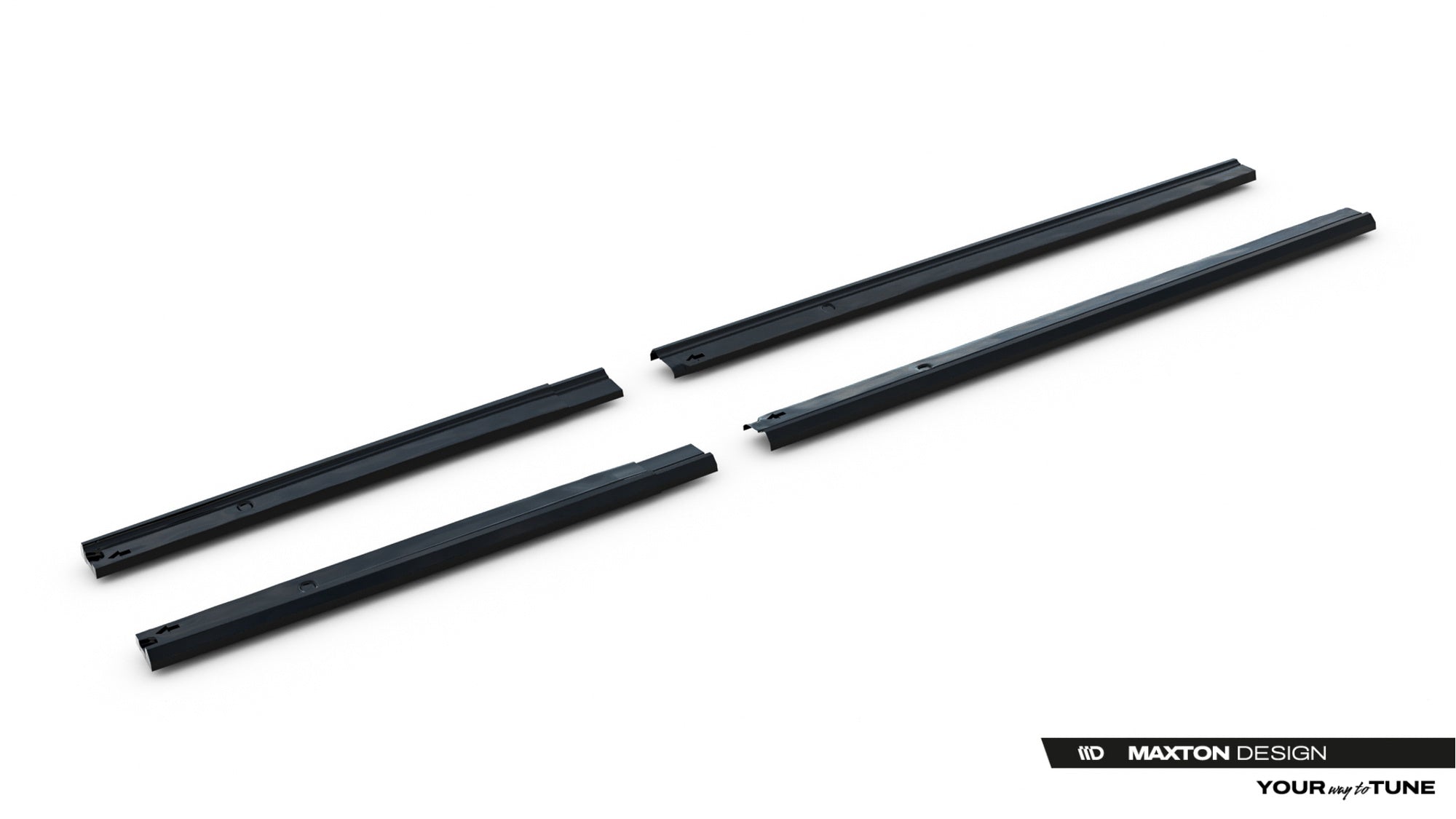 Maxton Design Difusores de taloneras laterales para Volkswagen Transporter L1 T7 - imagen 4