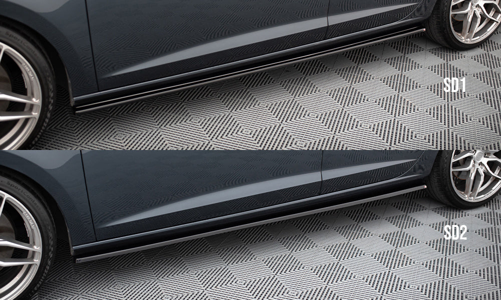 Maxton Design Difusores de taloneras laterales V.1 para Seat Leon Mk3 Cupra/ FR Facelift - imagen 3