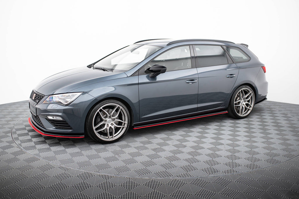 Maxton Design Difusores de taloneras laterales V.3 para Seat Leon Mk3 Cupra/ FR Facelift - imagen 2