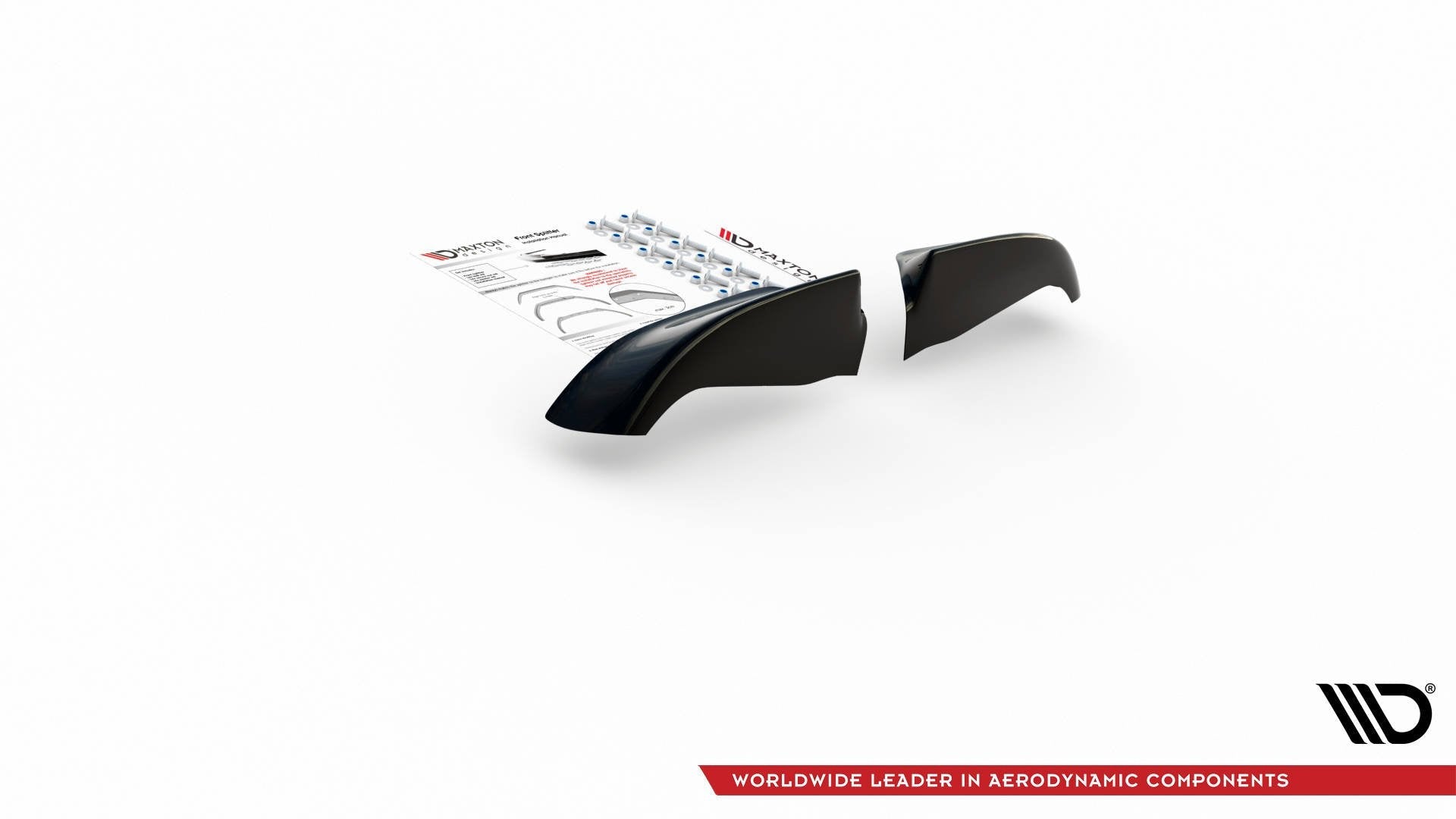 Maxton Design Front Side Splitters + Front Splitter Set para BMW M5 / 5 M-Pack E39 - imagen 9