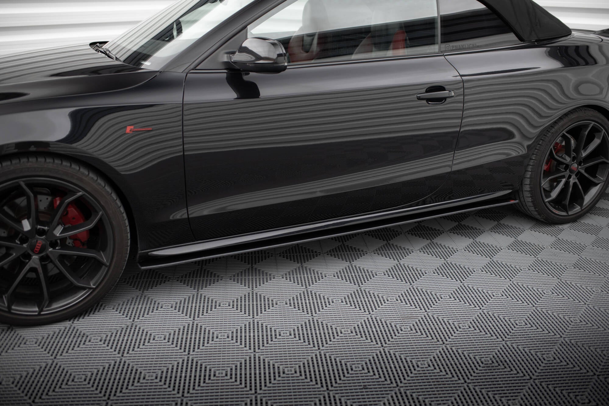 Maxton Design Street Pro Side Skirts Diffusers para Audi A5 / A5 S-Line / S5 Coupe / Cabrio 8T / 8T Facelift - imagen 1