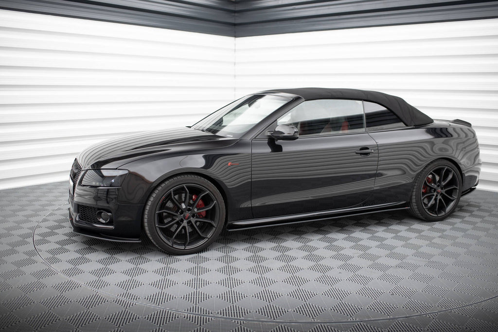 Maxton Design Street Pro Side Skirts Diffusers para Audi A5 / A5 S-Line / S5 Coupe / Cabrio 8T / 8T Facelift - imagen 3