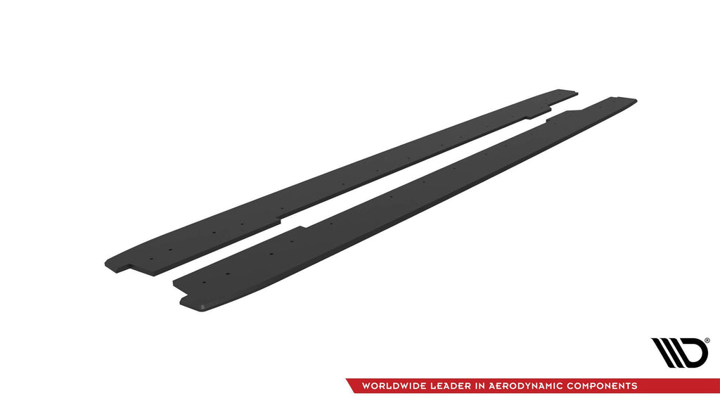 Maxton Design Street Pro Side Skirts Diffusers para Audi A5 / A5 S-Line / S5 Coupe / Cabrio 8T / 8T Facelift - imagen 5