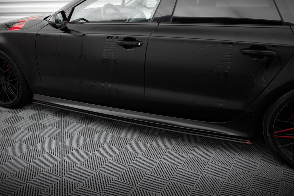 Maxton Design Street Pro Side Skirts Diffusers para Audi A7 RS7 LOOK C7 - imagen 3