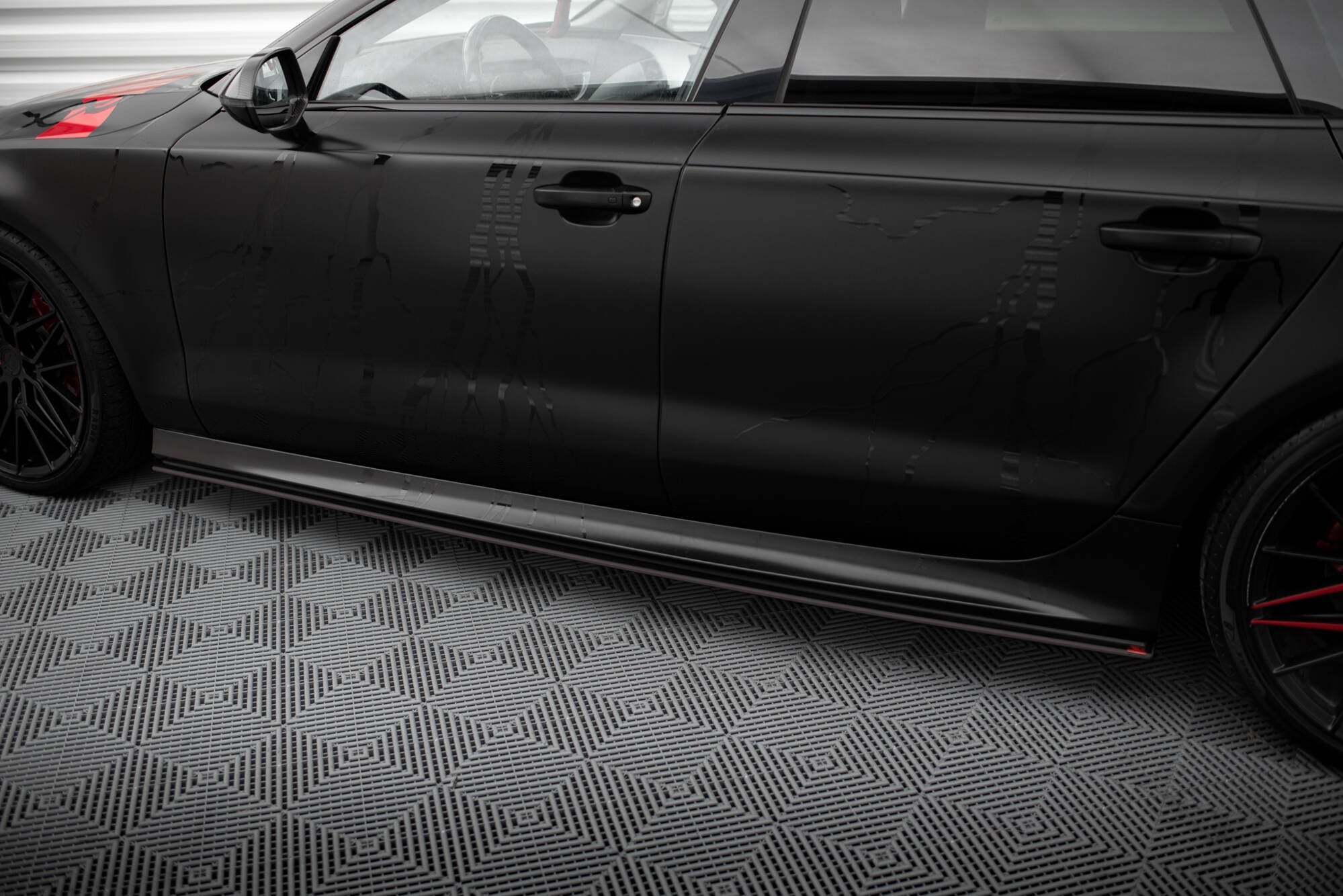 Maxton Design Street Pro Side Skirts Diffusers para Audi A7 RS7 LOOK C7 - imagen 3