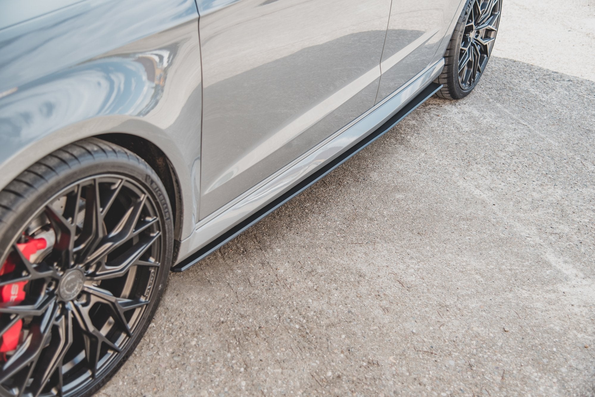 Maxton Design Street Pro Side Skirts Diffusers para Audi RS3 8V Sportback - imagen 1