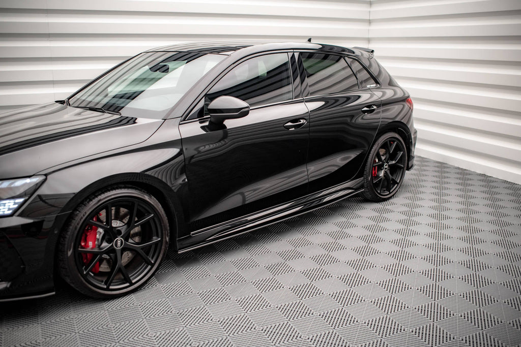 Maxton Design Street Pro Side Skirts Diffusers para Audi RS3 Sportback 8Y - imagen 2