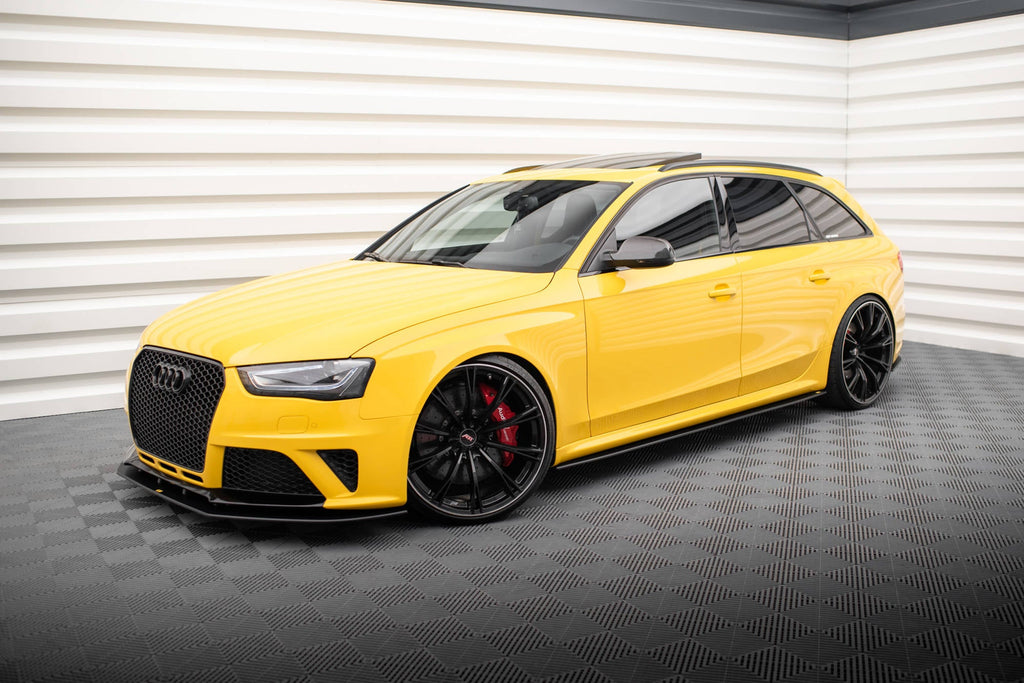 Maxton Design Street Pro Side Skirts Diffusers para Audi RS4 B8 - imagen 1