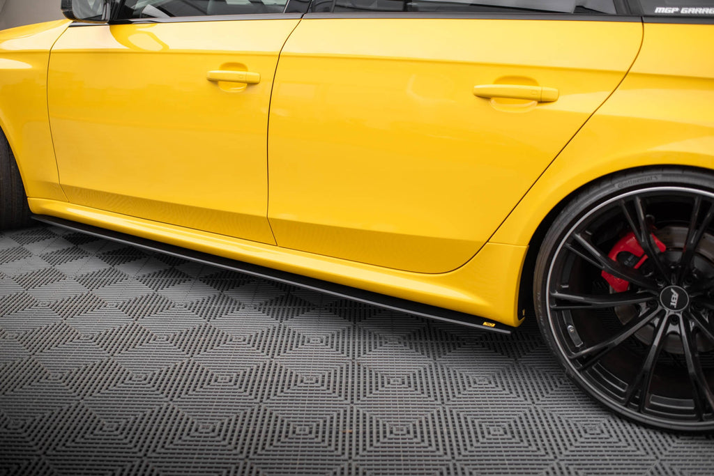 Maxton Design Street Pro Side Skirts Diffusers para Audi RS4 B8 - imagen 3
