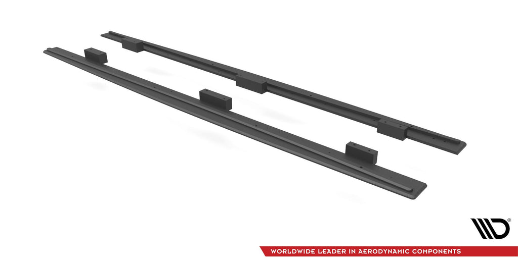 Maxton Design Street Pro Side Skirts Diffusers para Audi S3 / A3 S-Line Sportback 8V Facelift - imagen 5