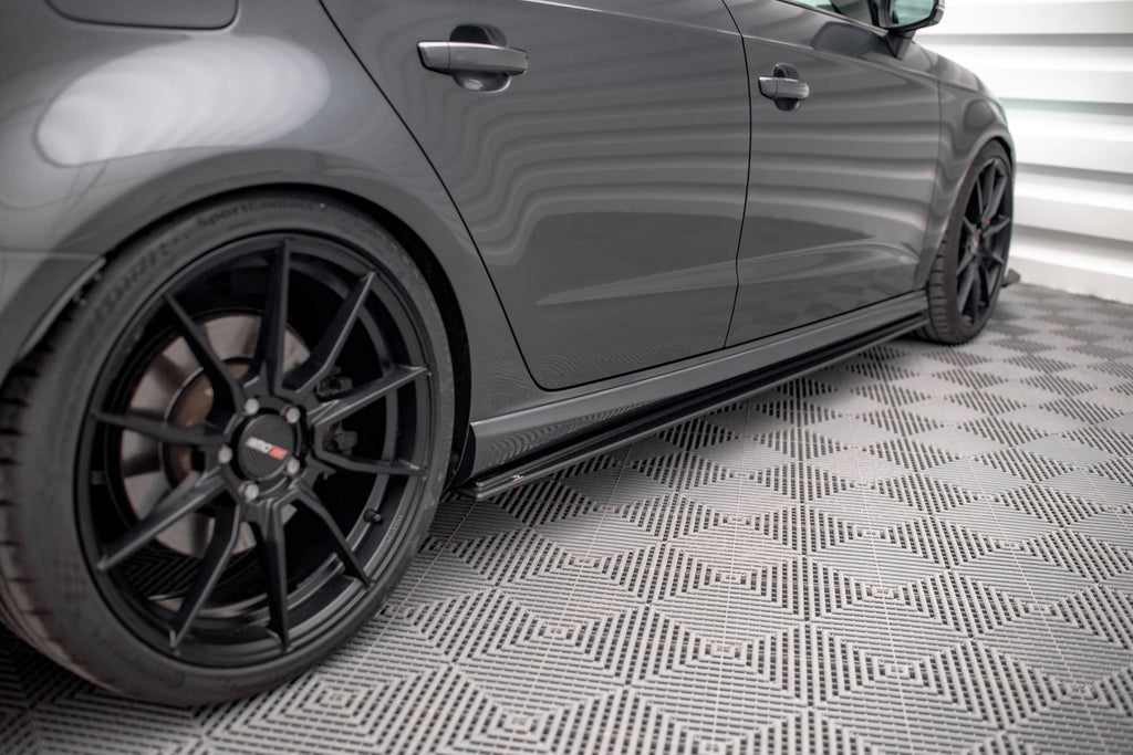 Maxton Design Street Pro Side Skirts Diffusers para Audi S3 / A3 S-Line Sportback 8V Facelift - imagen 3