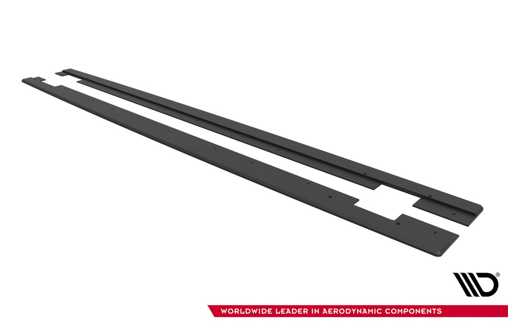 Maxton Design Street Pro Side Skirts Diffusers para Audi TT S / TT S-Line 8J Facelift - imagen 4