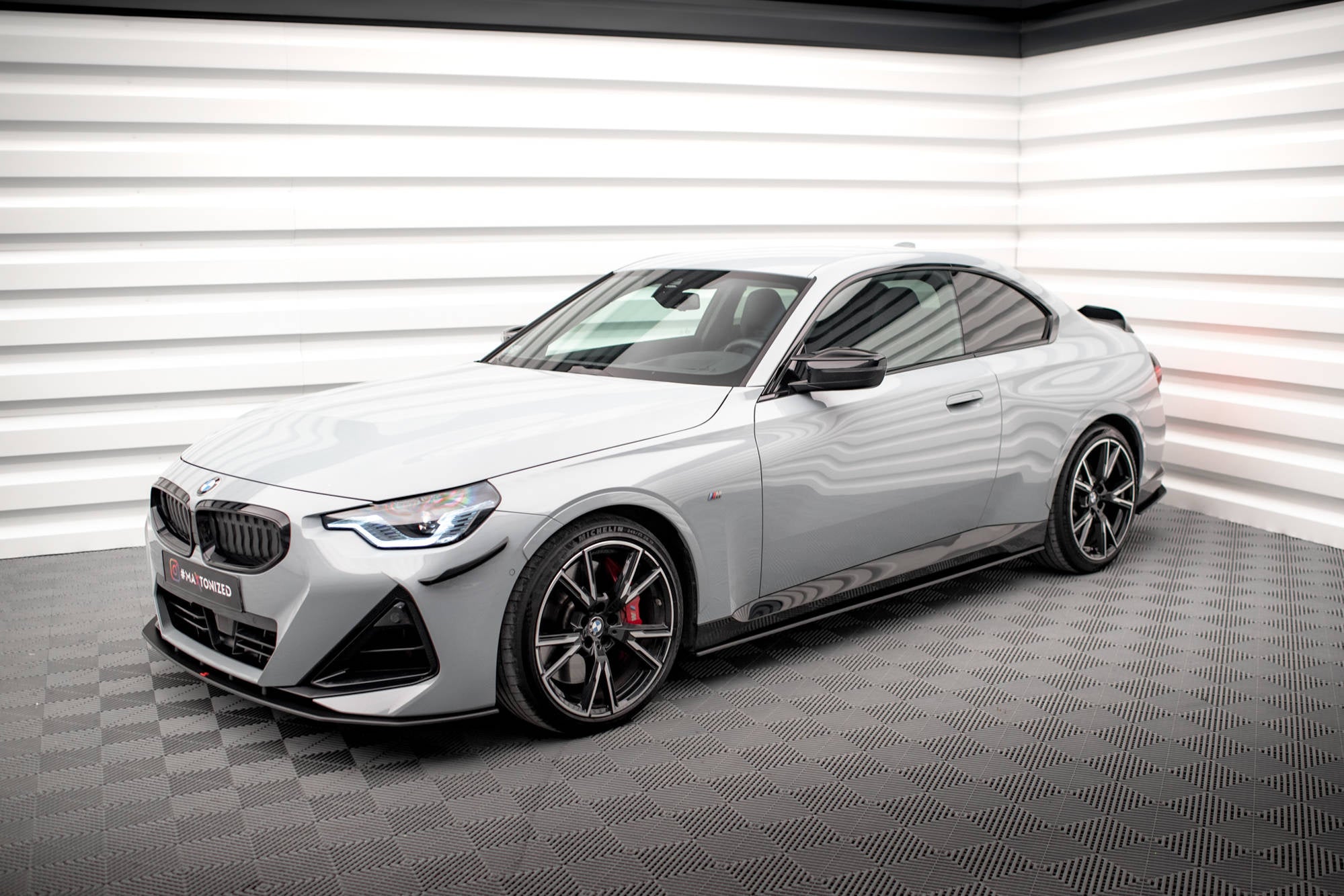 Maxton Design Street Pro Side Skirts Diffusers para BMW 2 Coupe M-Pack / M240i G42 - imagen 2