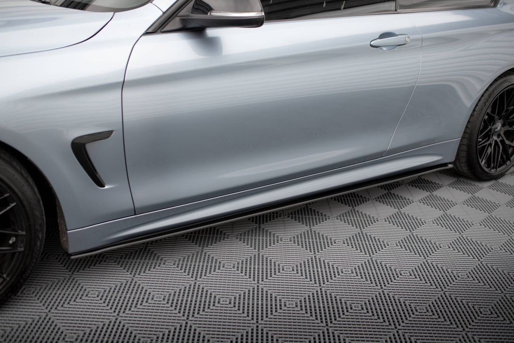 Maxton Design Street Pro Side Skirts Diffusers para BMW 4 Coupe / Gran Coupe / Cabrio M-Pack F32 / F36 / F33 - imagen 1