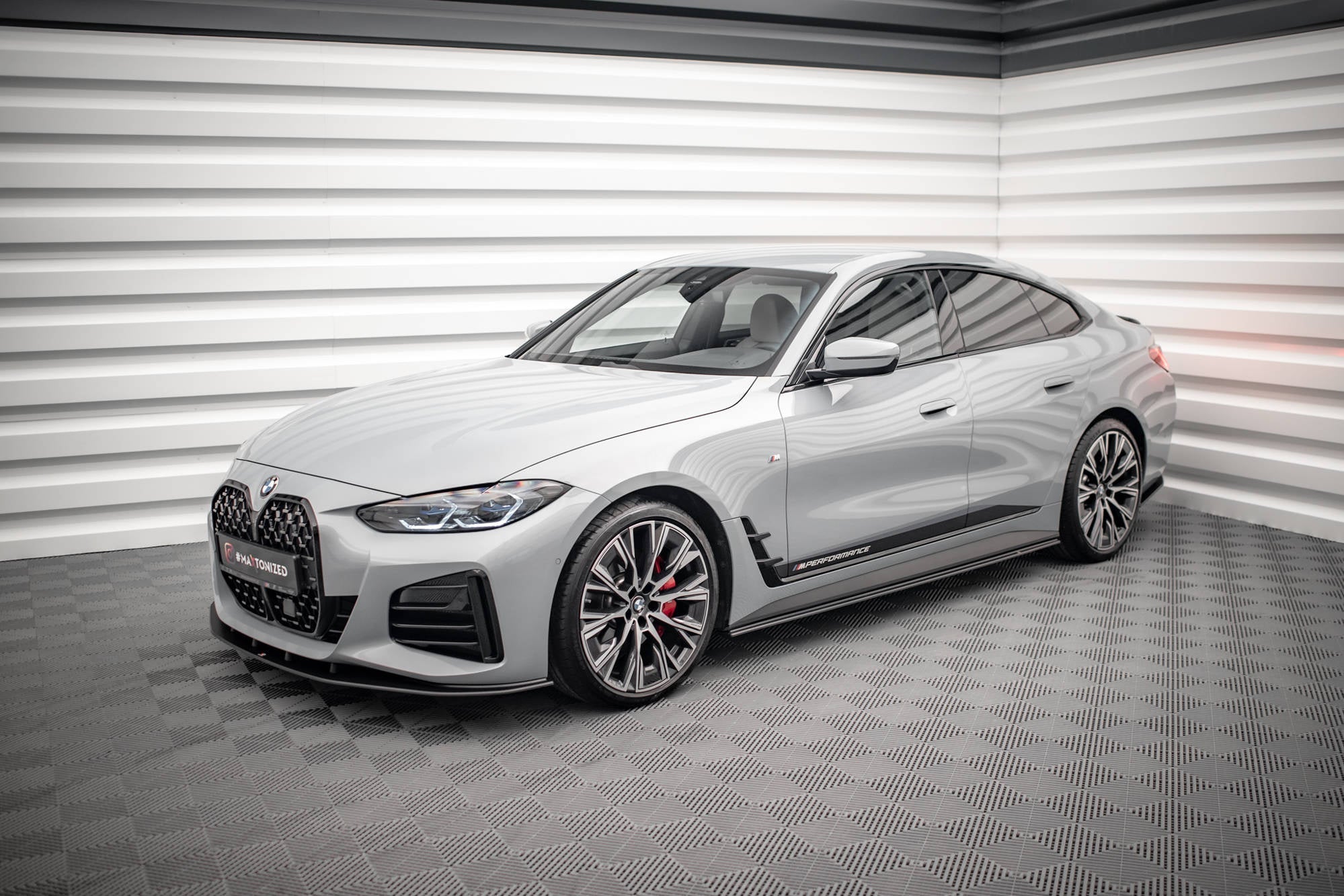 Maxton Design Street Pro Side Skirts Diffusers para BMW 4 Gran Coupe M-Pack G26 - imagen 2