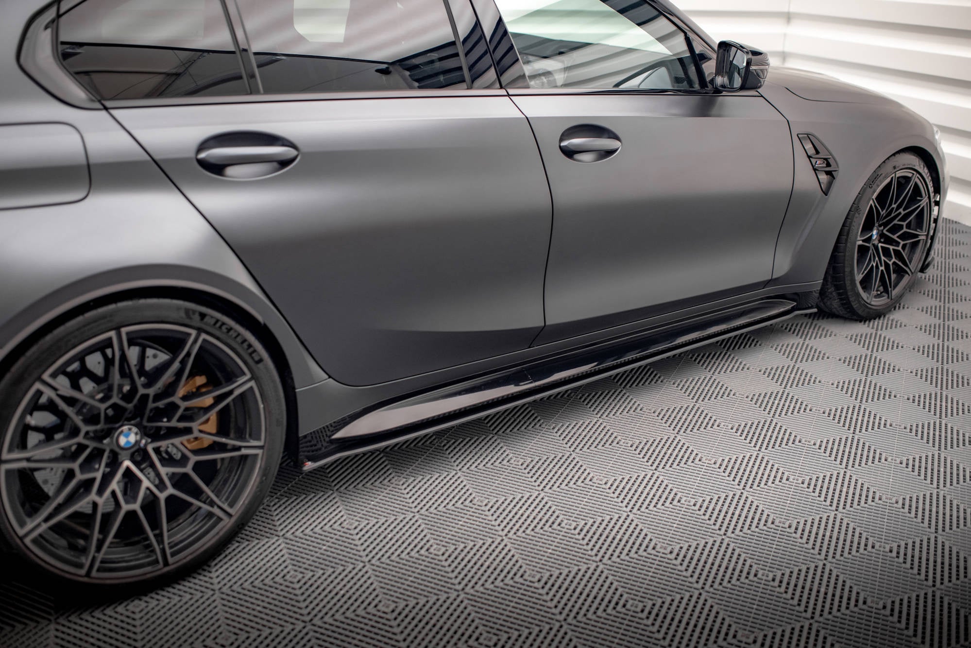 Maxton Design Street Pro Side Skirts Diffusers para BMW M3 Sedan / Touring G80 / G81 - imagen 3
