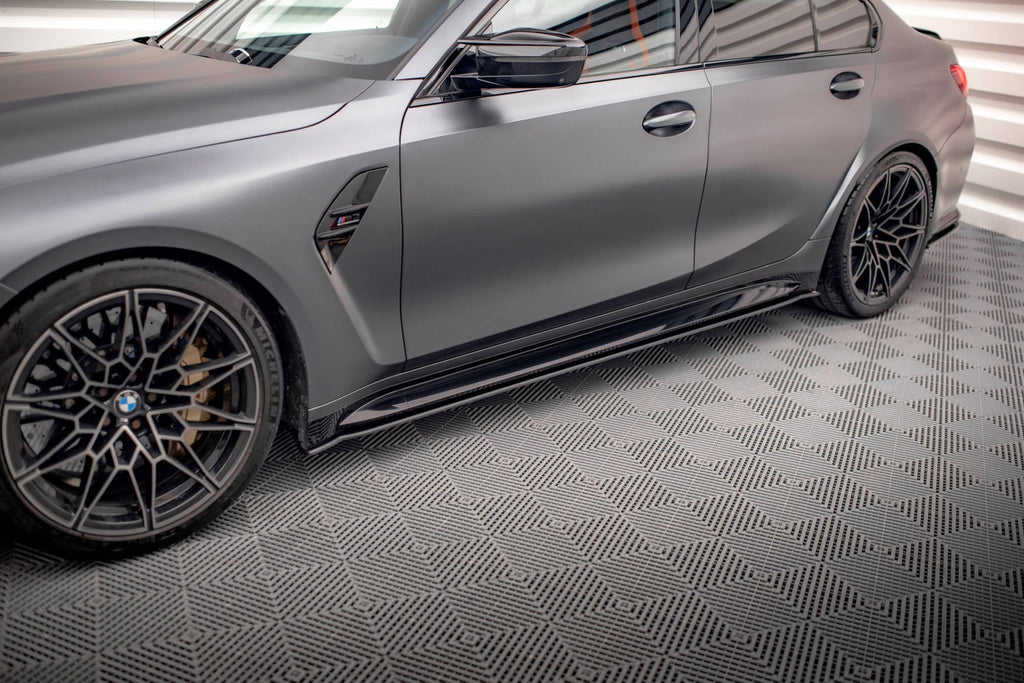 Maxton Design Street Pro Side Skirts Diffusers para BMW M3 Sedan / Touring G80 / G81 - imagen 1