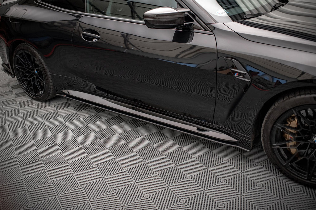 Maxton Design Street Pro Side Skirts Diffusers para BMW M4 G82 - imagen 1