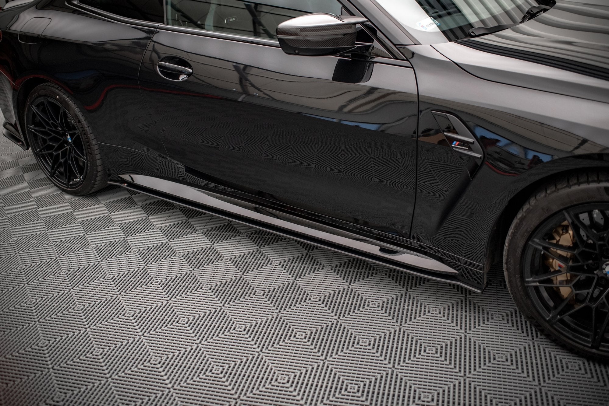 Maxton Design Street Pro Side Skirts Diffusers para BMW M4 G82 - imagen 1