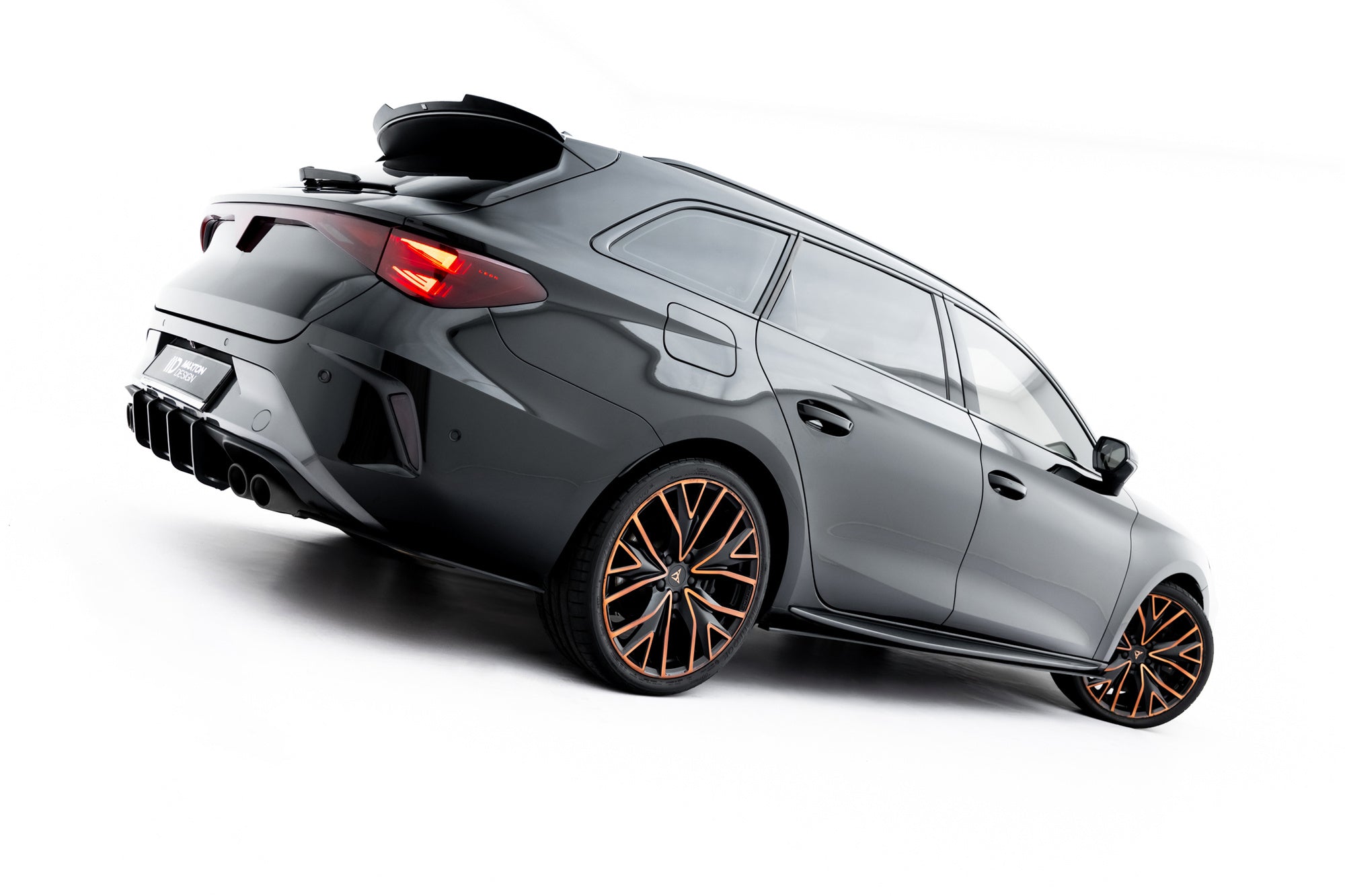 Maxton Design Street Pro Side Skirts Diffusers para Cupra Leon ST / Hatchback Aero Mk1 / Mk1 Facelift - imagen 1