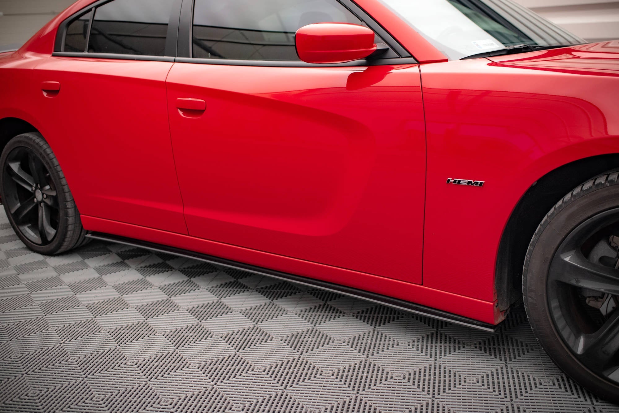 Maxton Design Street Pro Side Skirts Diffusers para Dodge Charger RT Mk7 Facelift - imagen 1
