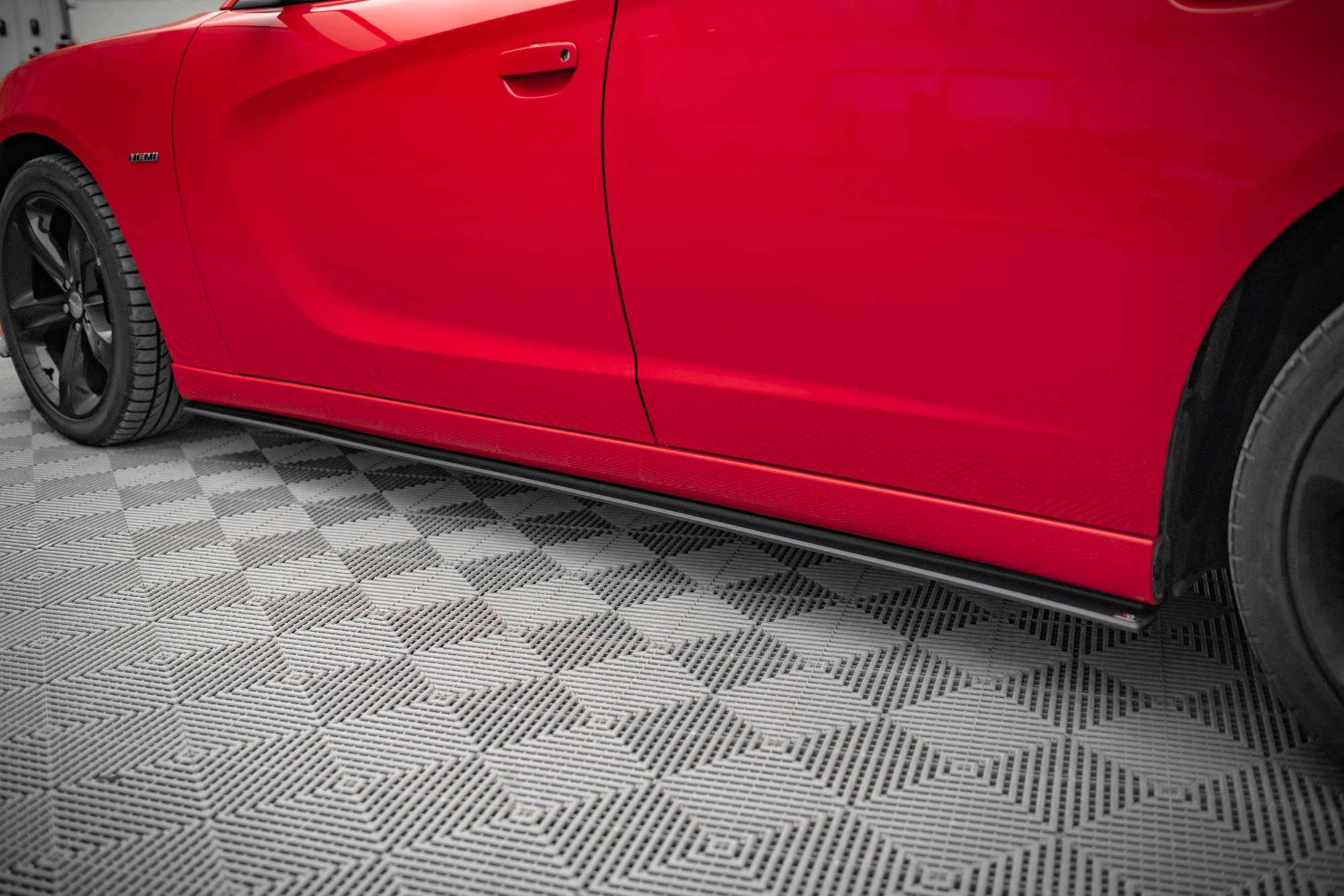 Maxton Design Street Pro Side Skirts Diffusers para Dodge Charger RT Mk7 Facelift - imagen 3