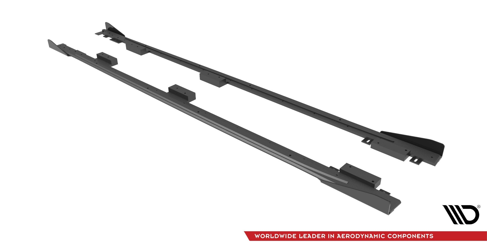 Maxton Design Street Pro Side Skirts Diffusers + Flaps para Audi A3 8Y - imagen 5