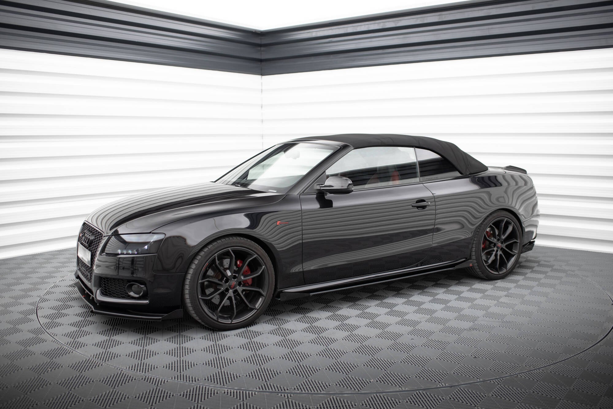 Maxton Design Street Pro Side Skirts Diffusers + Flaps para Audi A5 / A5 S-Line / S5 Coupe / Cabrio 8T / 8T Facelift - imagen 3