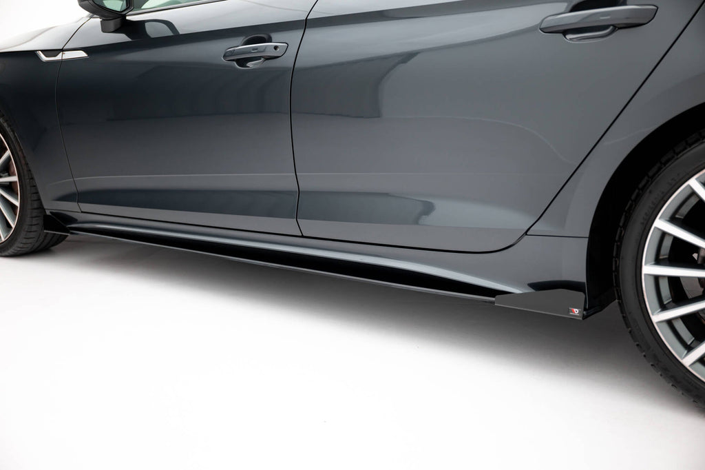 Maxton Design Street Pro Side Skirts Diffusers + Flaps para Audi A5 Sportback F5 Facelift - imagen 3