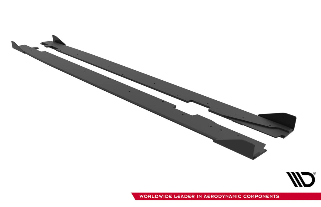 Maxton Design Street Pro Side Skirts Diffusers + Flaps para Audi A5 Sportback F5 Facelift - imagen 6
