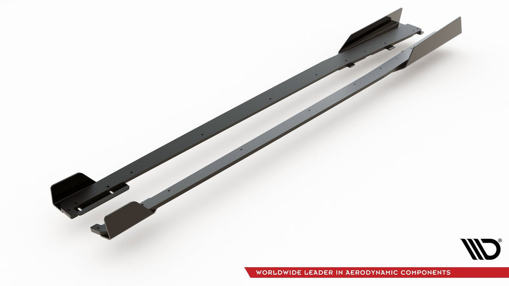 Maxton Design Street Pro Side Skirts Diffusers + Flaps para Audi RS3 8V Sportback - imagen 6