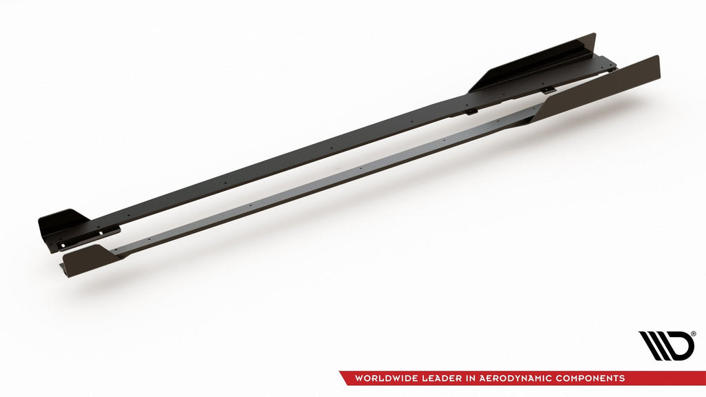 Maxton Design Street Pro Side Skirts Diffusers + Flaps para Audi RS3 8V Sportback - imagen 7