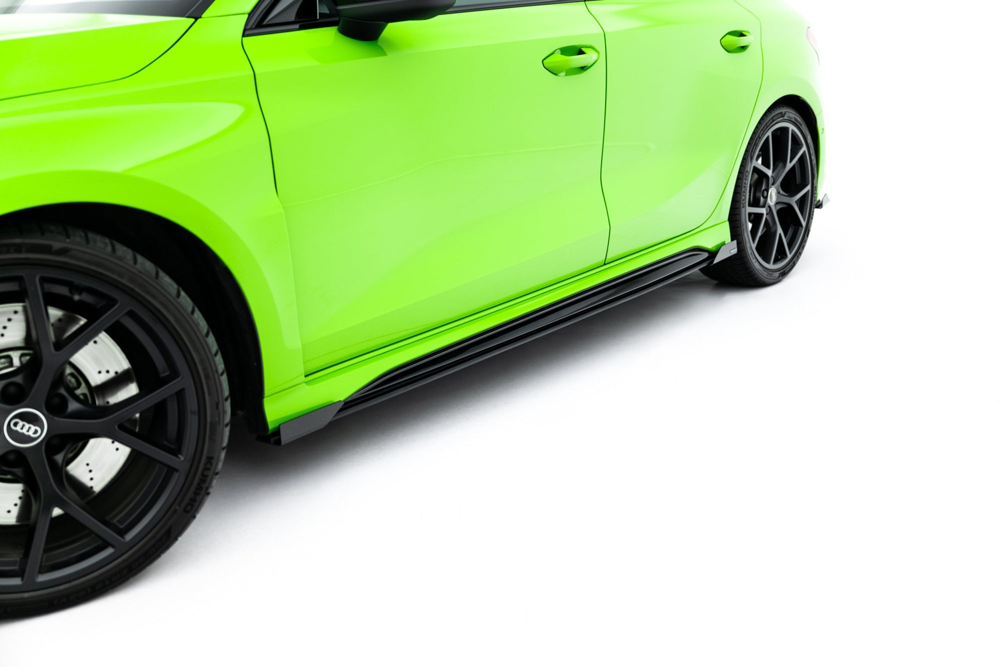 Maxton Design Street Pro Side Skirts Diffusers + Flaps para Audi RS3 Sportback 8Y Facelift - imagen 4