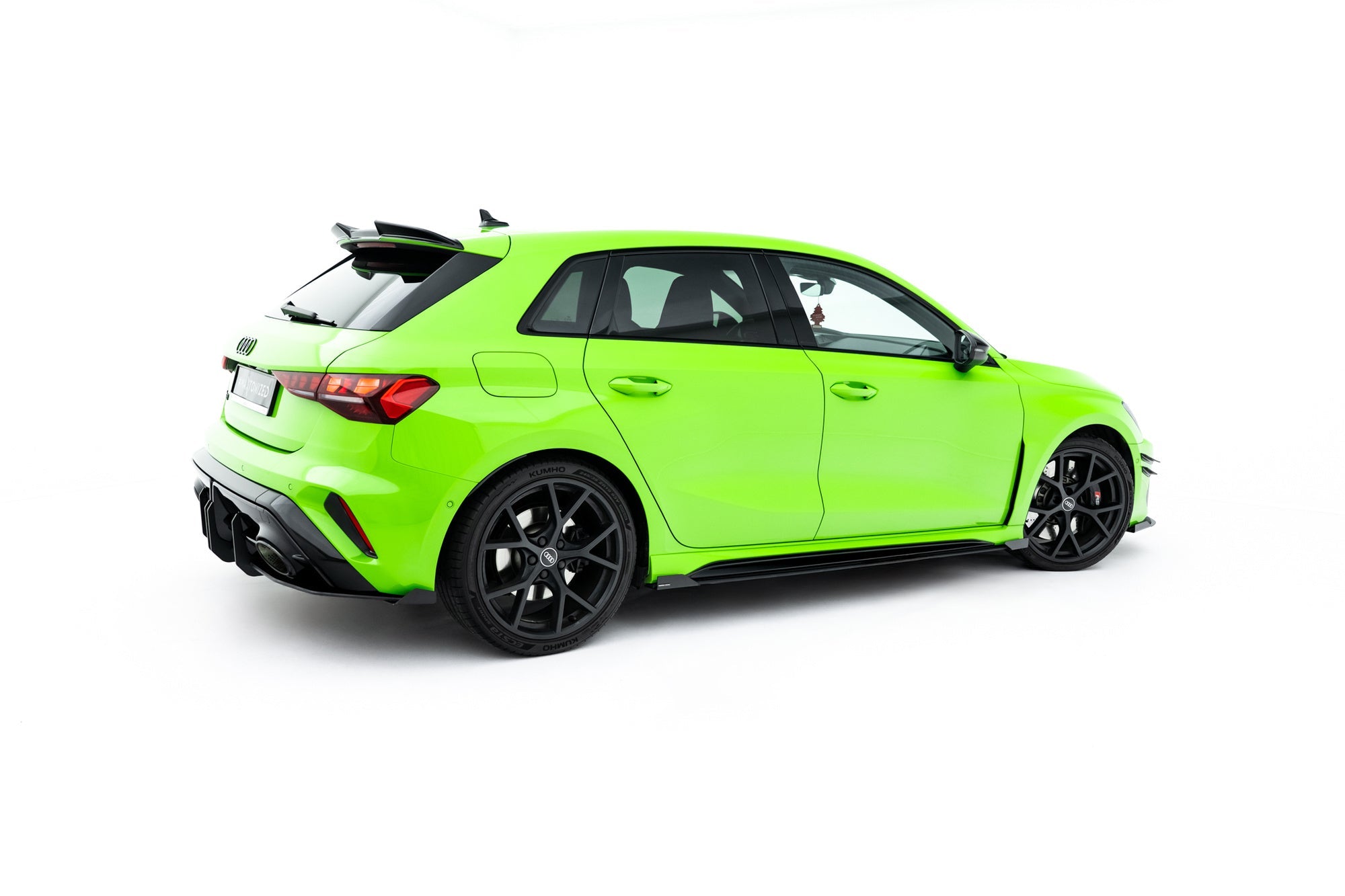 Maxton Design Street Pro Side Skirts Diffusers + Flaps para Audi RS3 Sportback 8Y Facelift - imagen 1