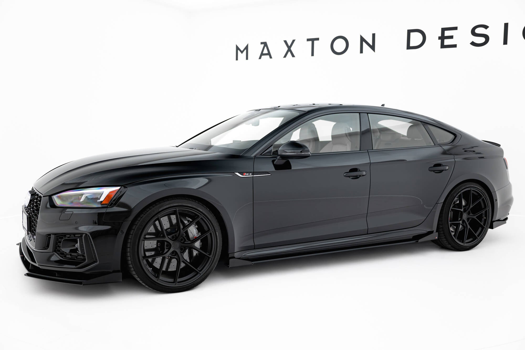 Maxton Design Street Pro Side Skirts Diffusers + Flaps para Audi RS5 Sportback F5 - imagen 2