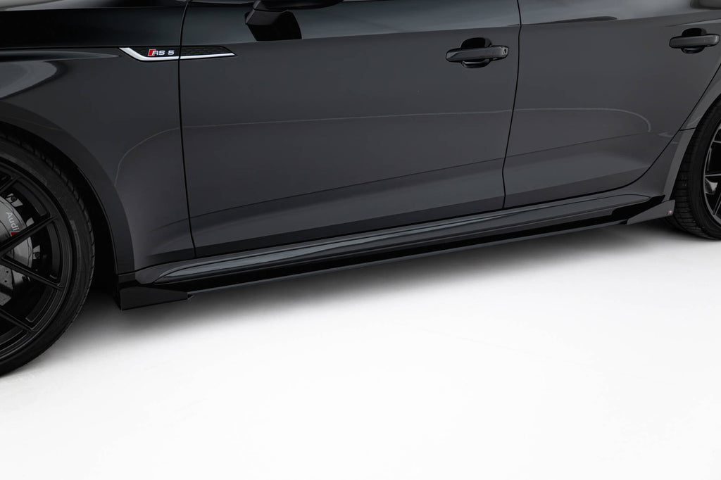 Maxton Design Street Pro Side Skirts Diffusers + Flaps para Audi RS5 Sportback F5 - imagen 1