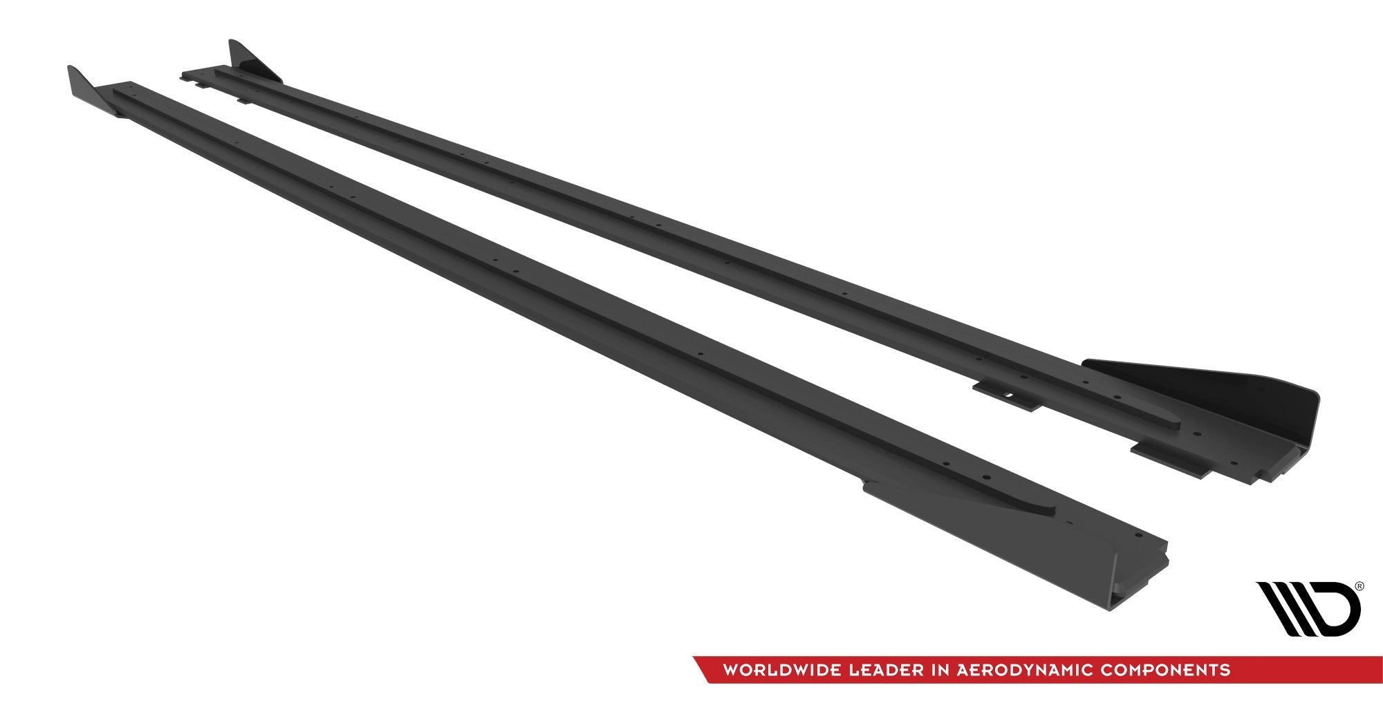 Maxton Design Street Pro Side Skirts Diffusers + Flaps para Audi RS6 Avant C6 - imagen 5
