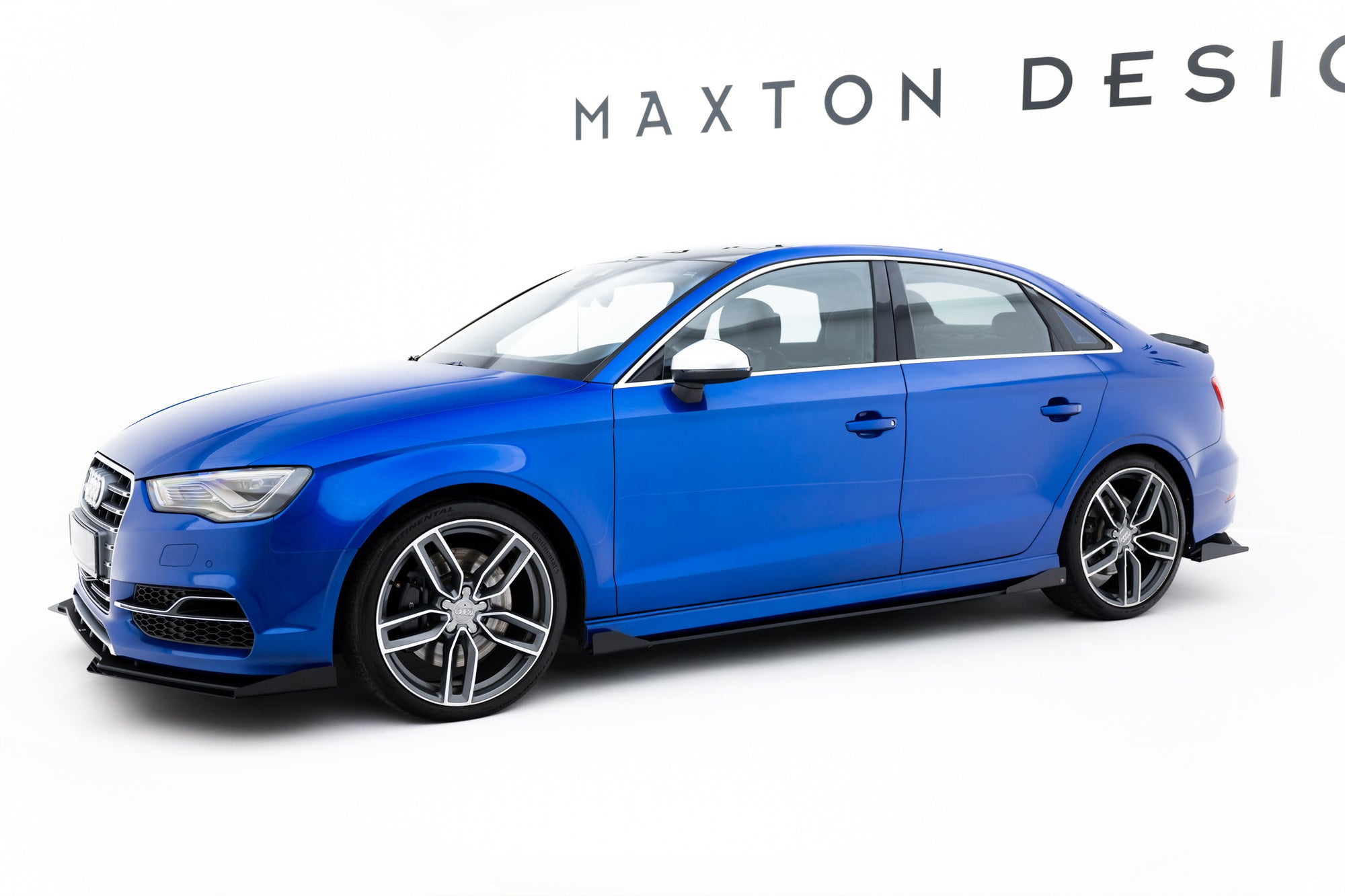 Maxton Design Street Pro Side Skirts Diffusers + Flaps para Audi S3 / A3 S-Line Sedan 8V - imagen 2