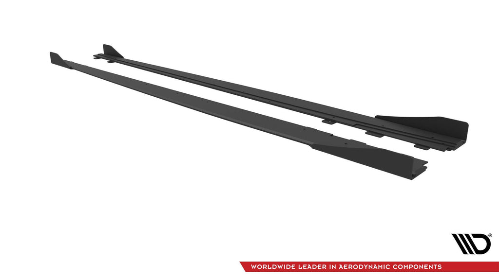 Maxton Design Street Pro Side Skirts Diffusers + Flaps para Audi S3 / A3 S-Line Sedan 8V - imagen 5