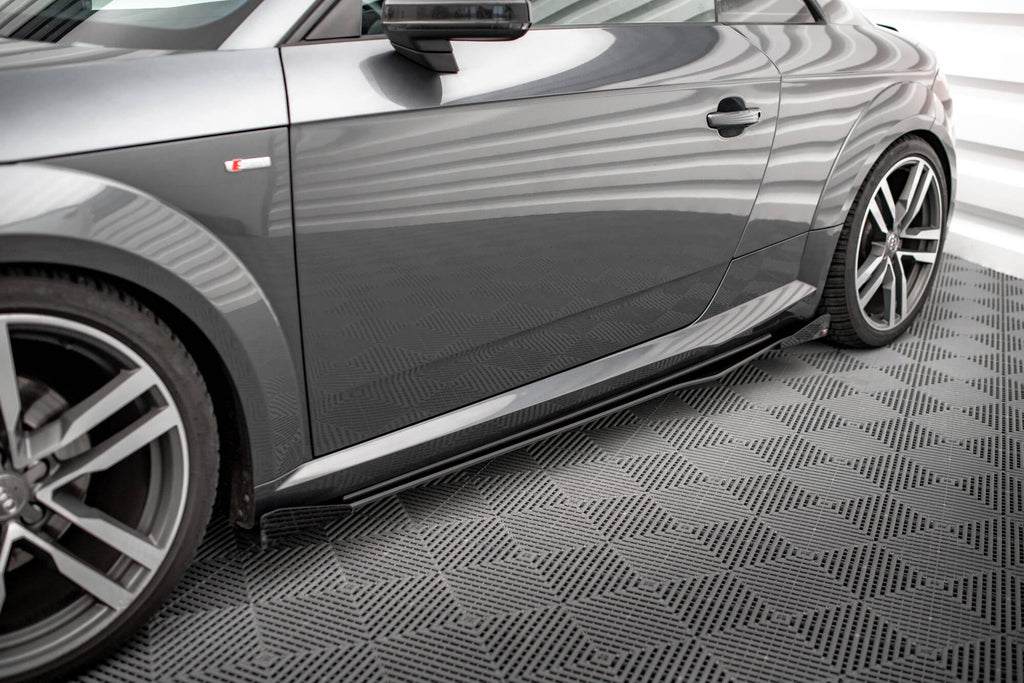Maxton Design Street Pro Side Skirts Diffusers + Flaps para Audi TT S / S-Line 8S - imagen 1